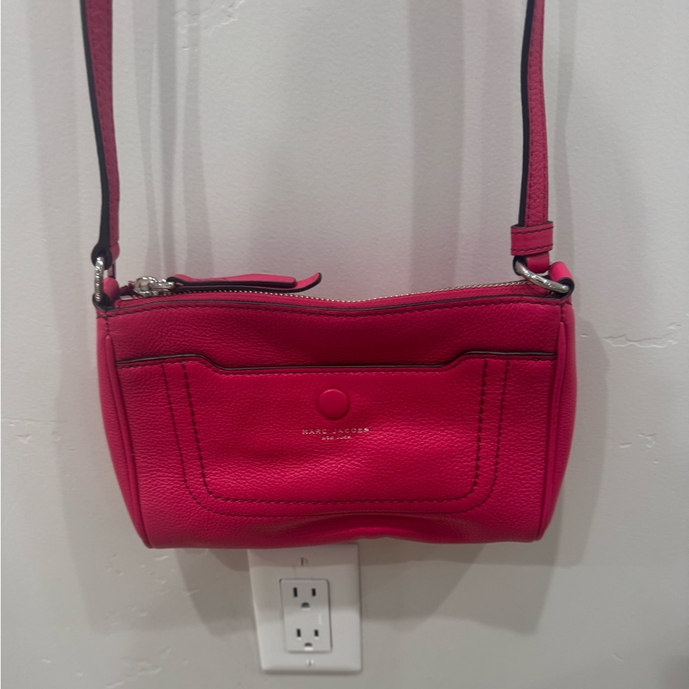 Marc Jacobs Vibrant Pink Shoulder Bag! Perfect for a night out:)